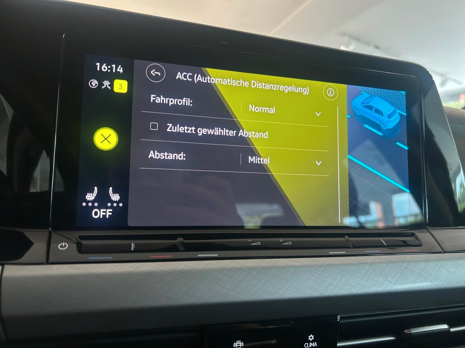 Volkswagen Golf VIII Lim. 1.0 Life SHZ ACC APP LED VIRTUAL, миниатюра 24