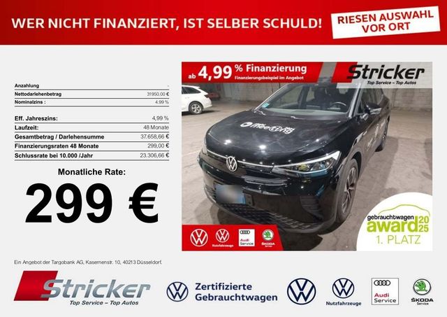 Volkswagen ID.4 Pro Performance 150/77 299,-ohne Anzahlung