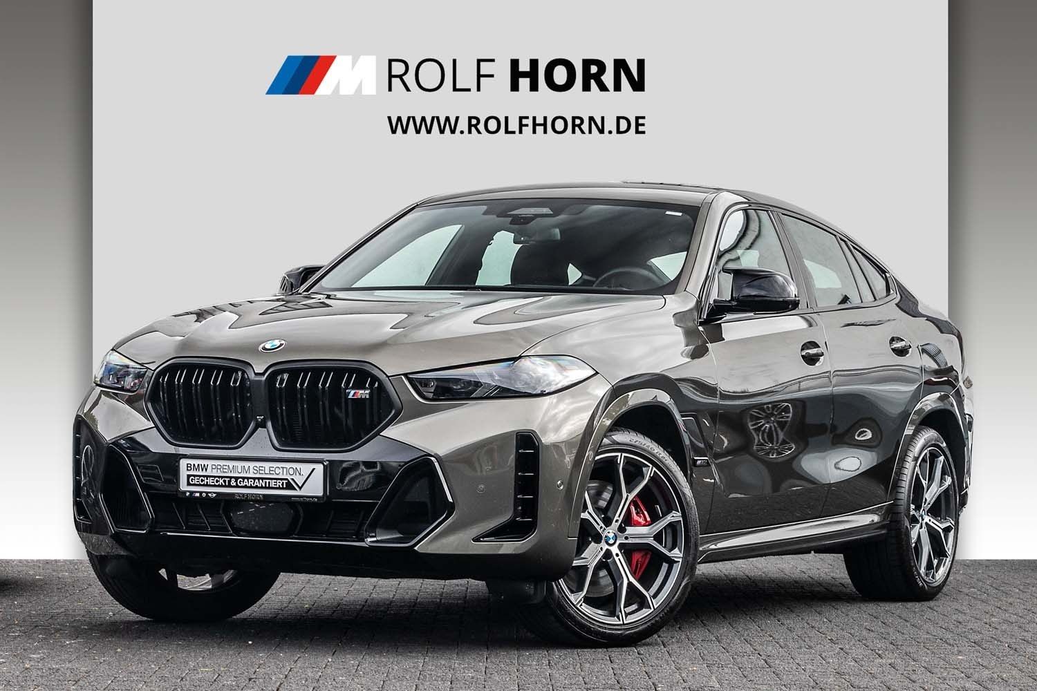 BMW X6 M60 2024, 4.4 benzīns, Automāts, SUV/Apvidus, Sudrabs — Latvijā