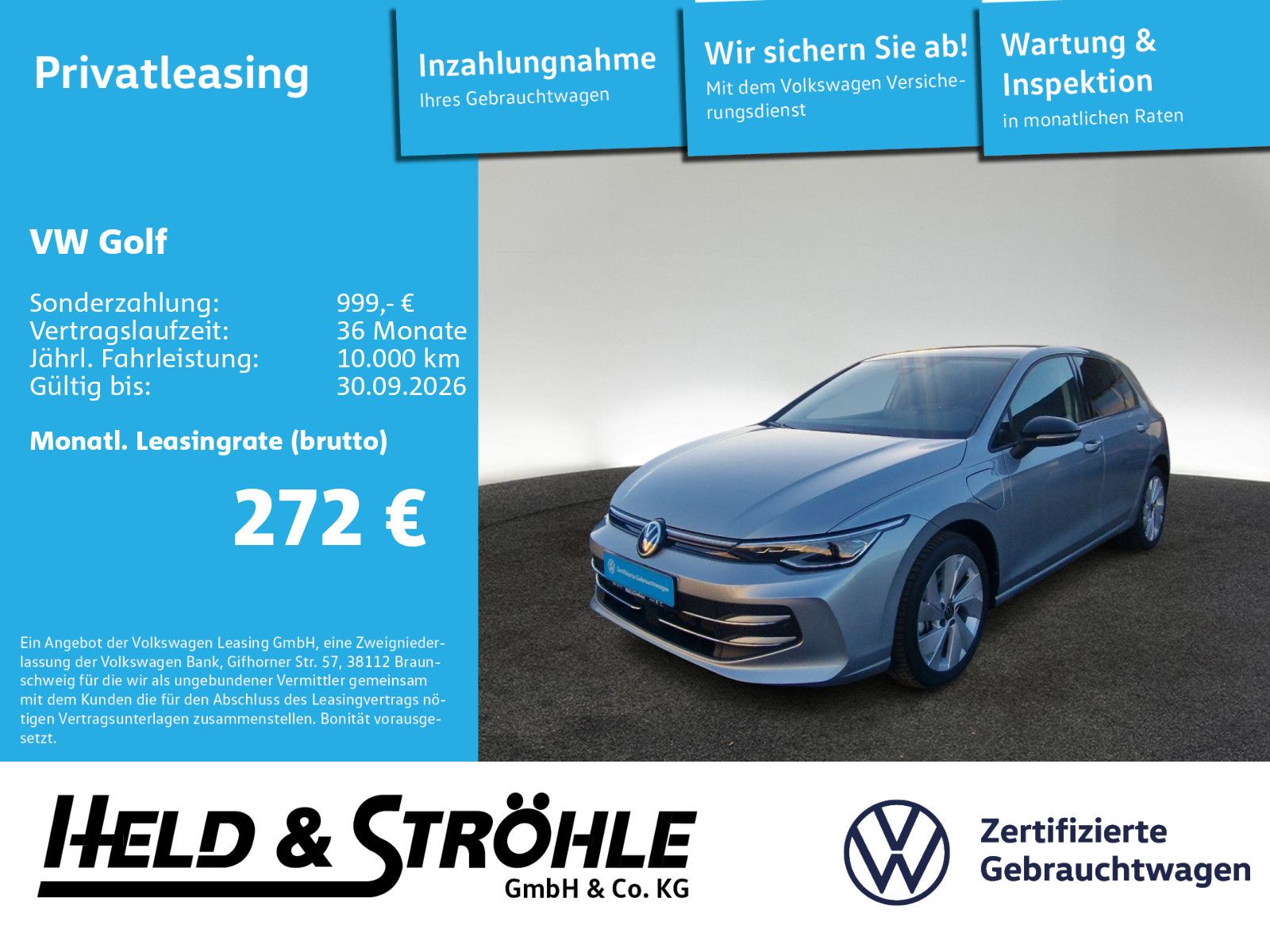 Volkswagen Golf 8 ENERGY eHybrid DSG AHK IQ.LED 17 KAM ACC foto 1