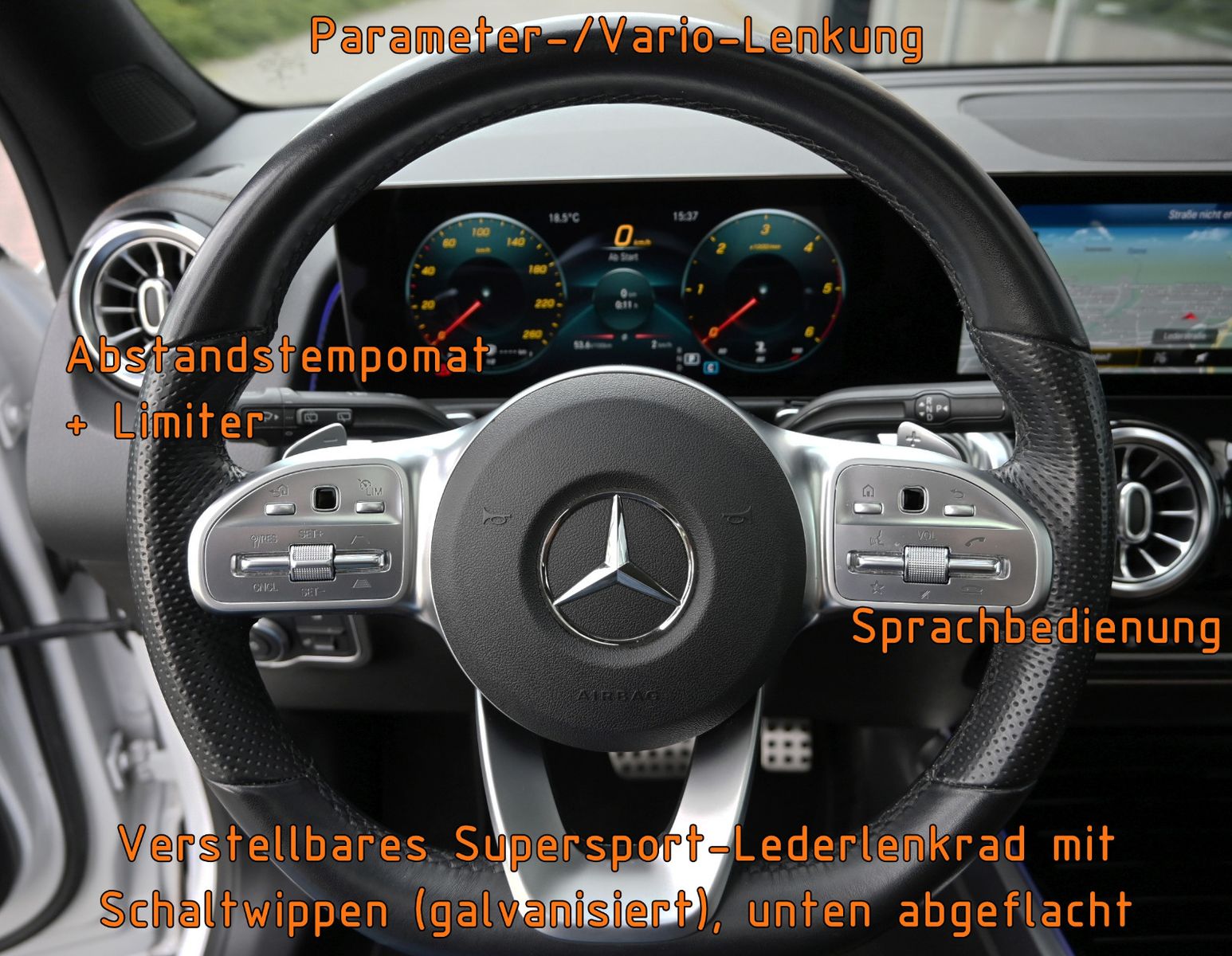 Fahrzeugabbildung Mercedes-Benz GLB 200 d 4Mat. AMG LINE °ACC°AHK°STANDHEIZ°PANO