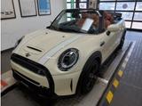 MINI CooperS Cabrio/Aut/HUD/LEDer/Kamer/KomfZg/VOLL - weiße MINI Cooper S Cabrio