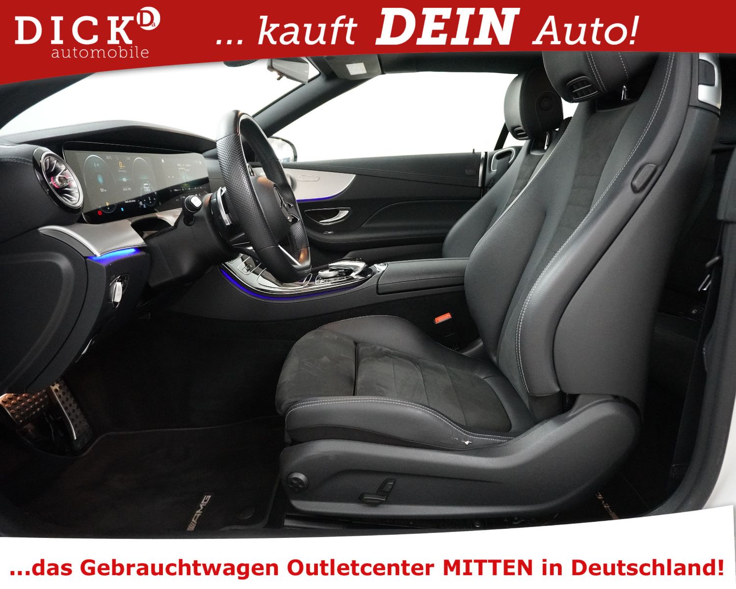 Fahrzeugabbildung Mercedes-Benz E220d Cabrio 2X AMG NIGHT+WIDESC+STNDHZ+BURM+20"
