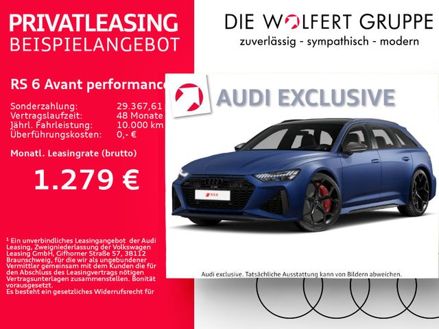 Audi RS 6 Avant performance tiptronic*NAVARRABLAU MAT