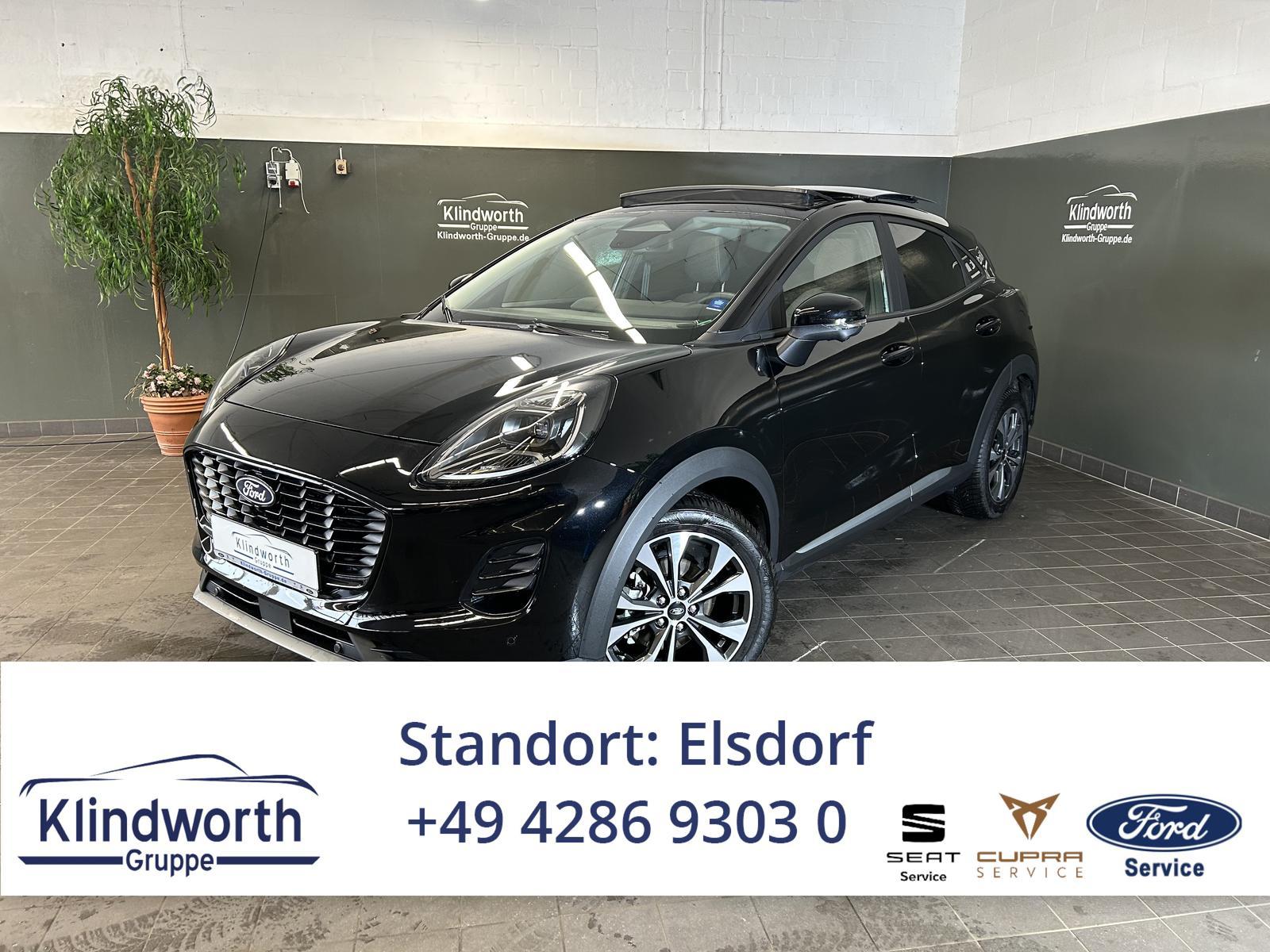 Ford Puma 1.0 EcoBoost Titanium Aut. +Pano+GJR+360°