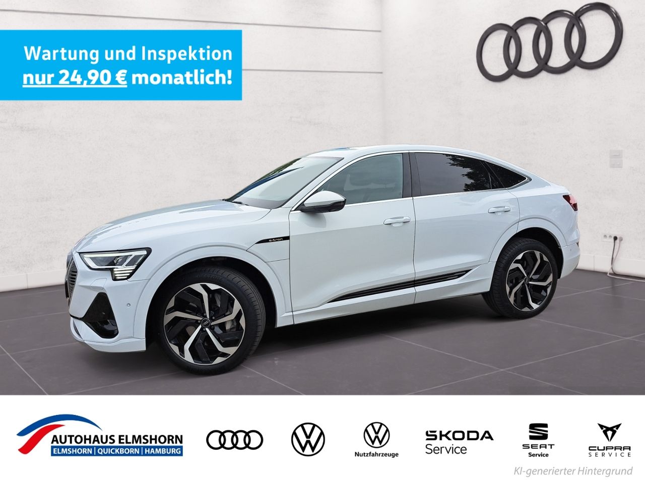 Audi e-tron Sportback 55 quattro S line PANO AHK MMI