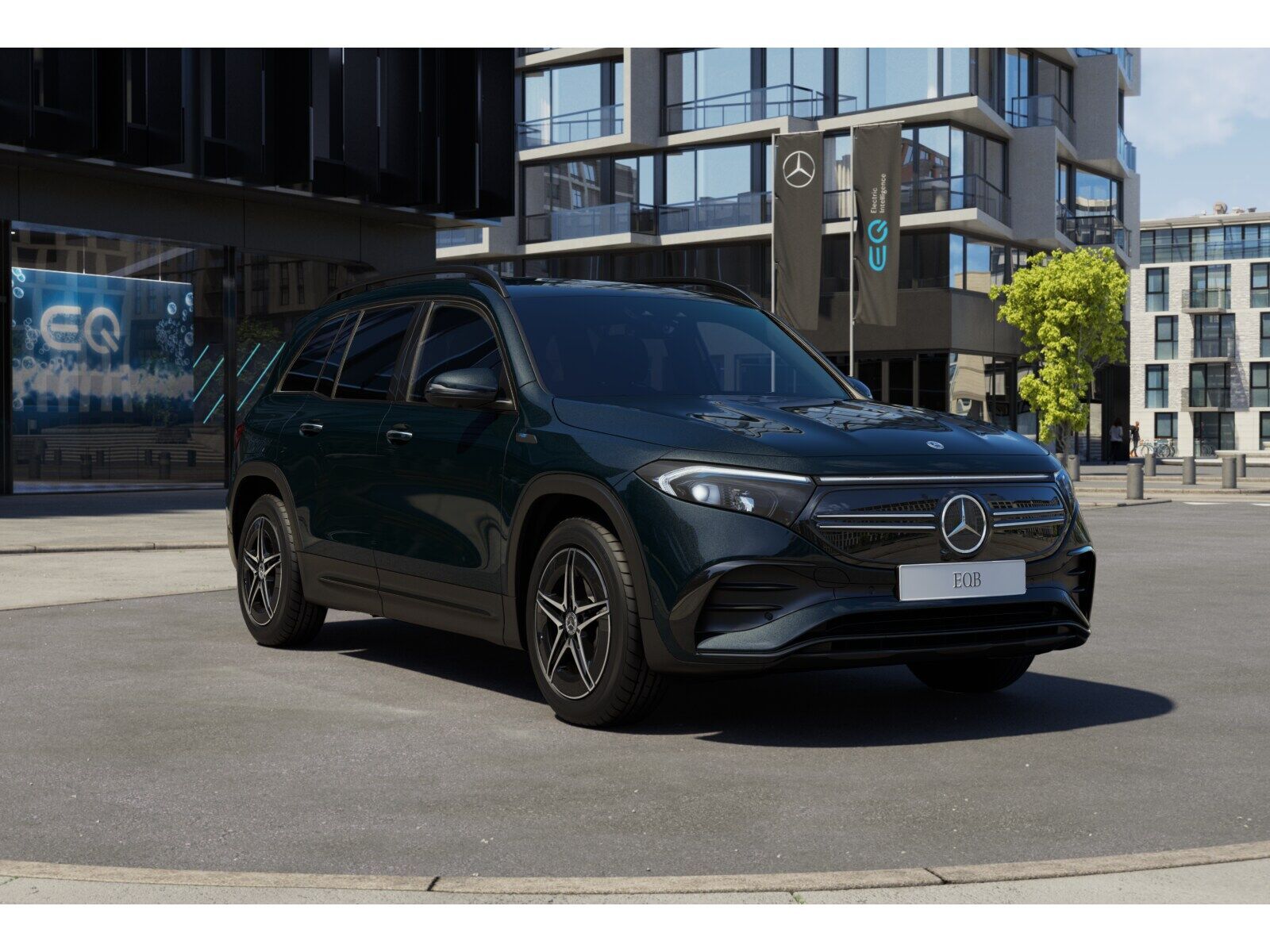 Mercedes-Benz EQB 300 4M AMG NIGHT MEMO 360 DISTR KAMERA foto 15