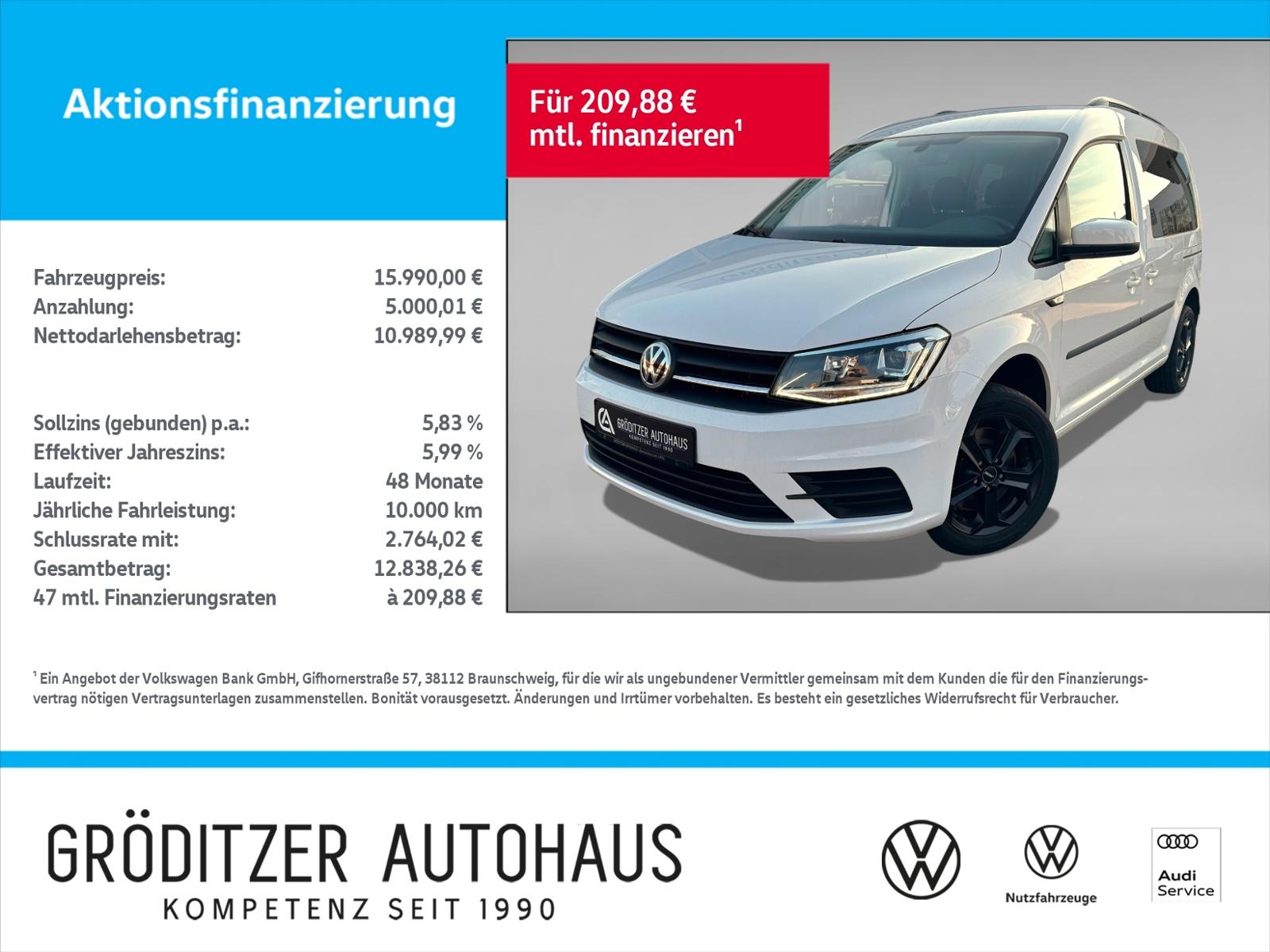 Volkswagen Caddy Kombi 1.4 TSI Trendline BMT