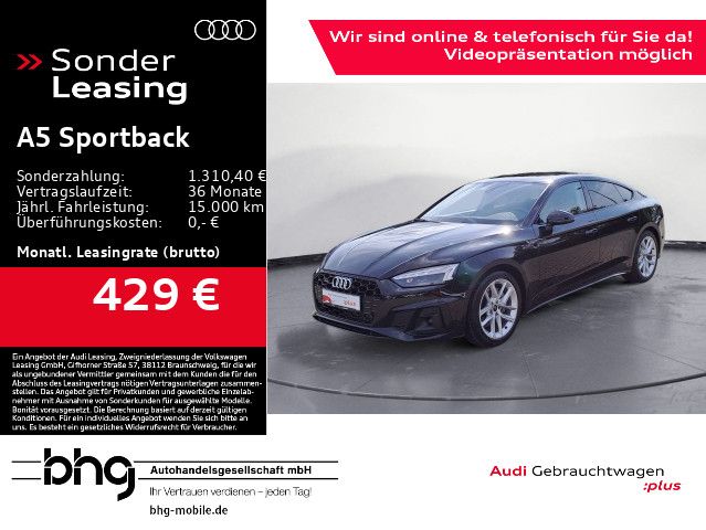 Audi A5 Sportback 40 TFSI quattro S tronic S line