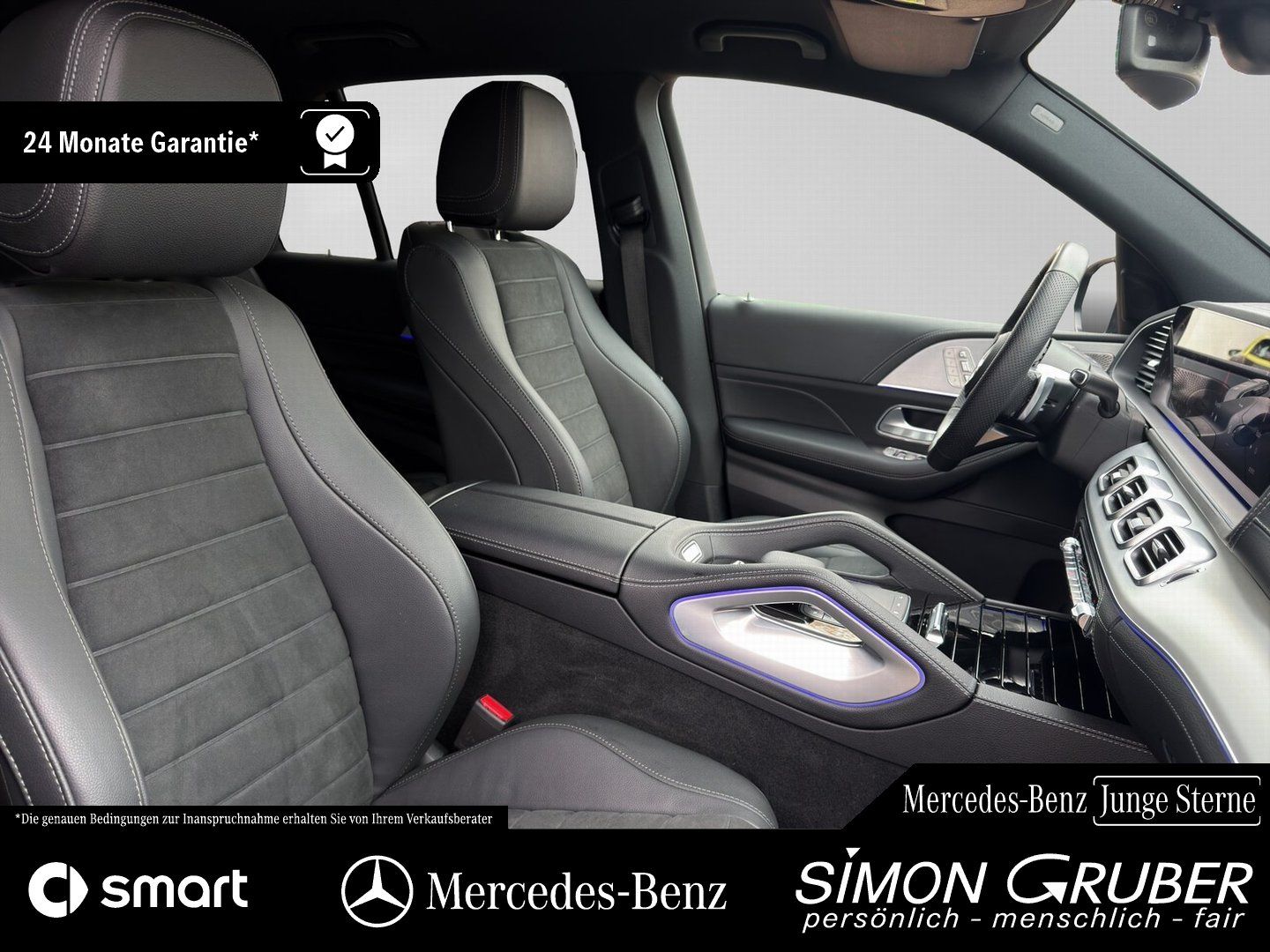 Fahrzeugabbildung Mercedes-Benz GLE 450 4M AMG Night MBeam Burmester AHK 22Zoll