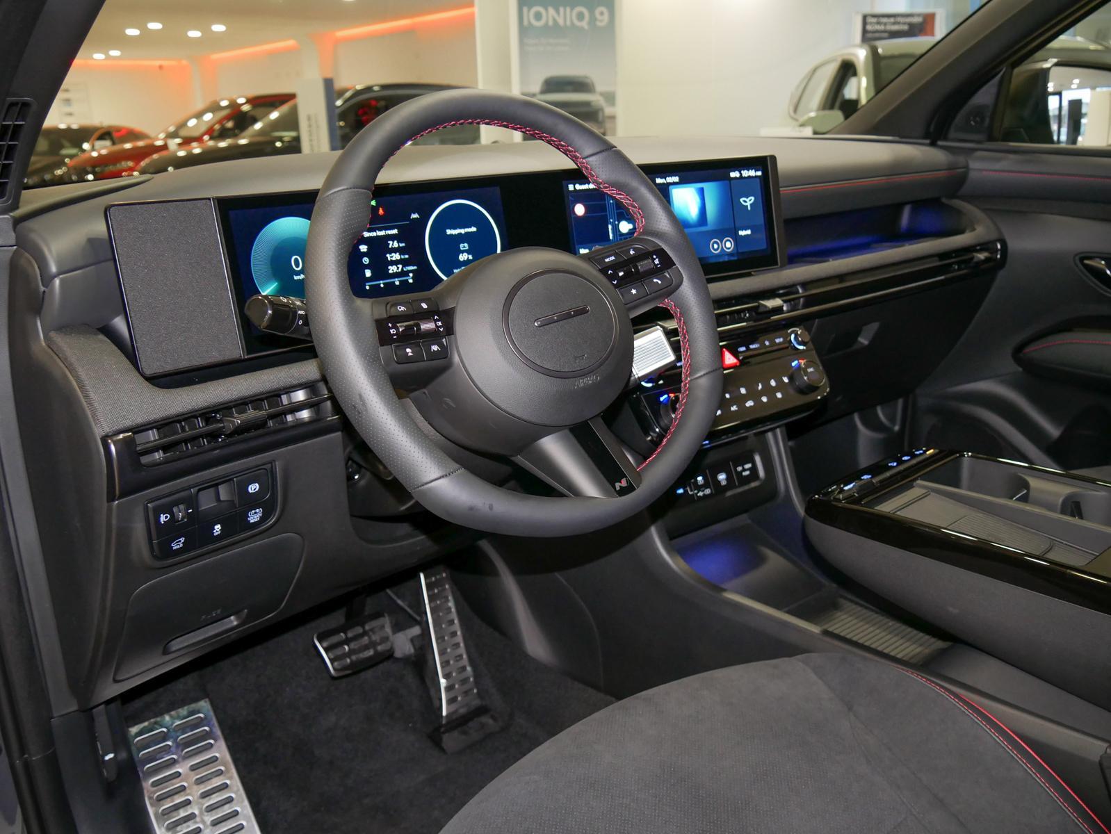 Hyundai TUCSON 1.6 TGDI N-Line 4WD Alcantara LAGERWAGEN, миниатюра 13