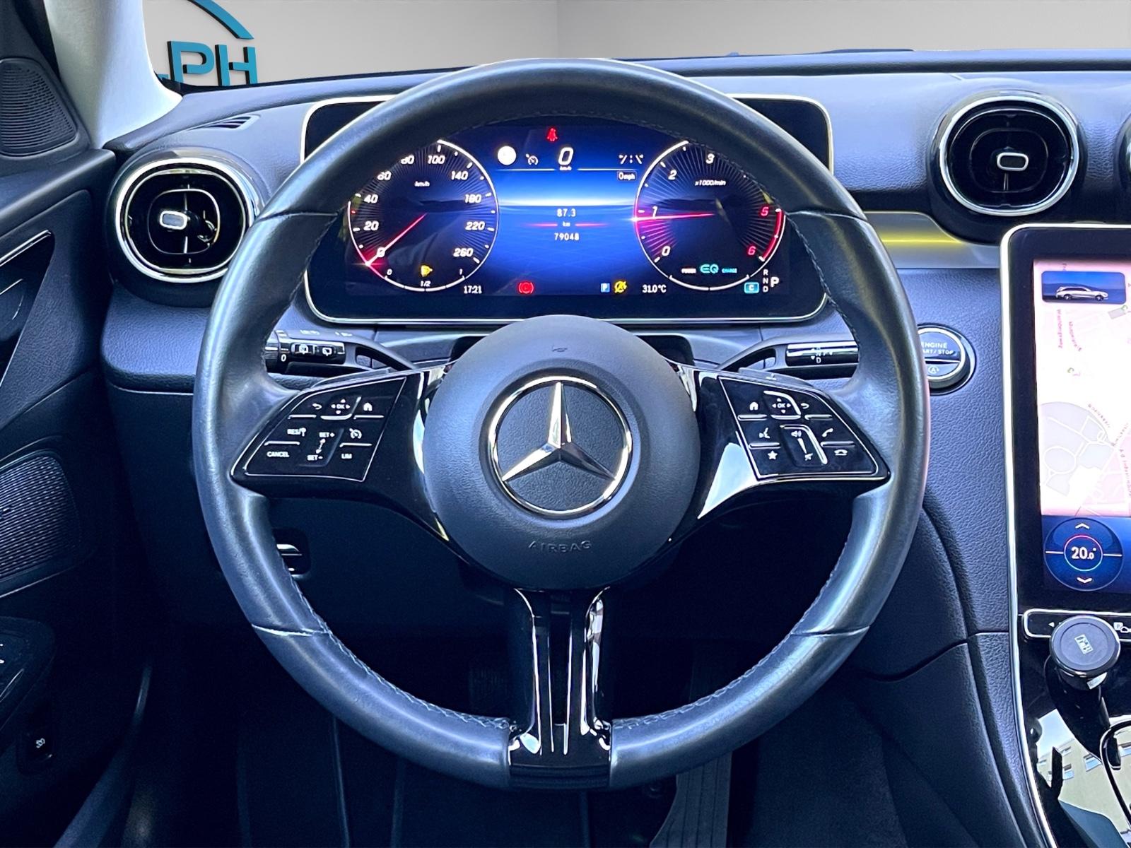 Mercedes-Benz C-Class d 2.0 AUTOM. KAMERA SH SCHECKHEFT GARANTIE, миниатюра 13