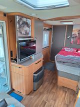 HYMER / ERIBA / HYMERCAR Nova 585 GL limited edition mit Heckbad & Mover - HYMER / ERIBA Separate Dusche Wohnwagen