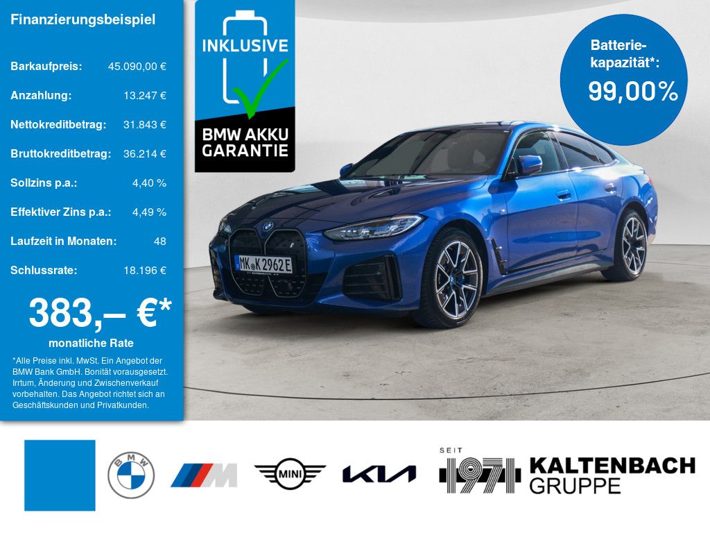 BMW i4 Gran Coupe 35 eDrive M-Sport AHK LED ACC NAVI foto 1