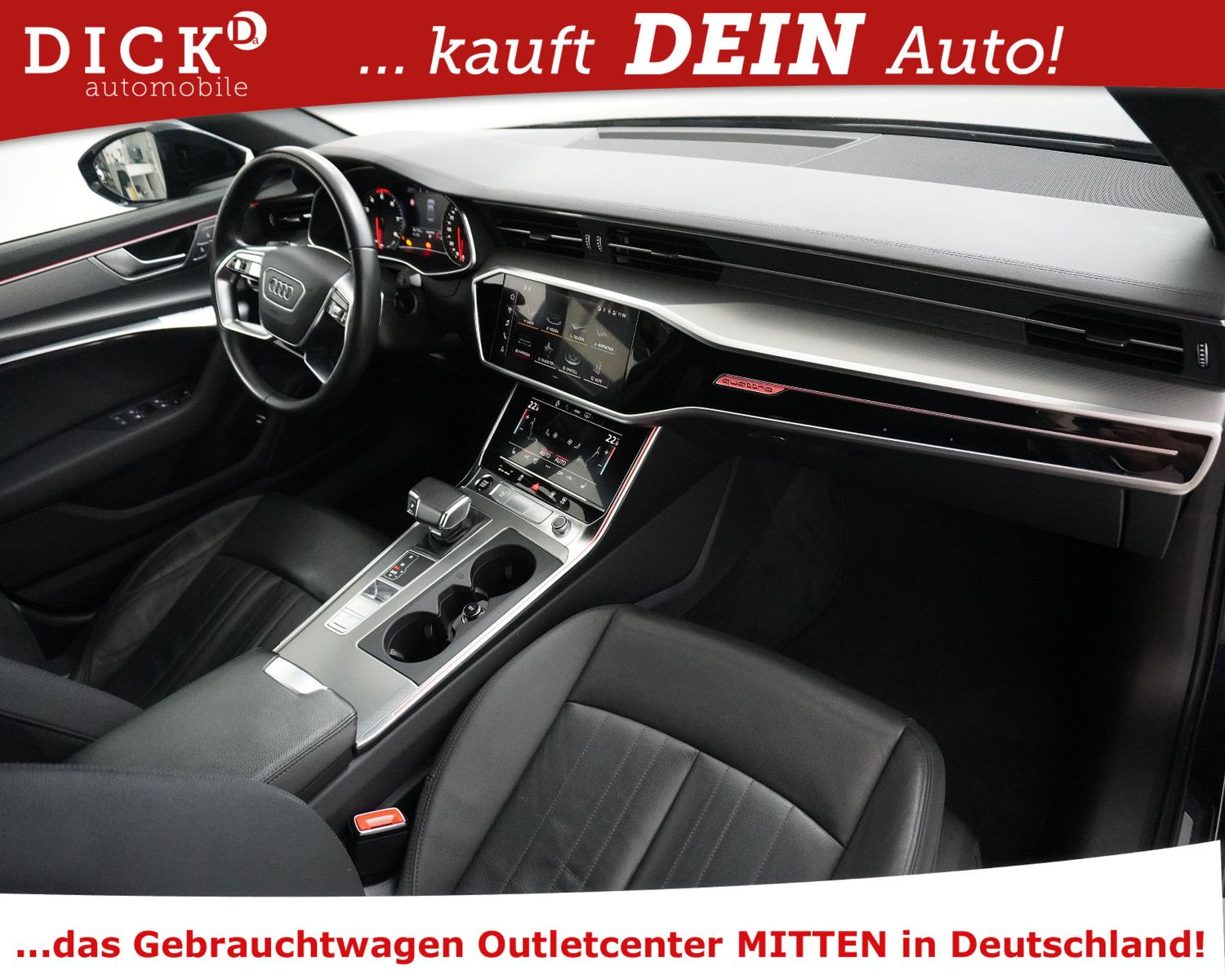 Fahrzeugabbildung Audi A6 55TFSI QUATT DESIGN+BLACK+MEMO+KAM+MILANO+AHK
