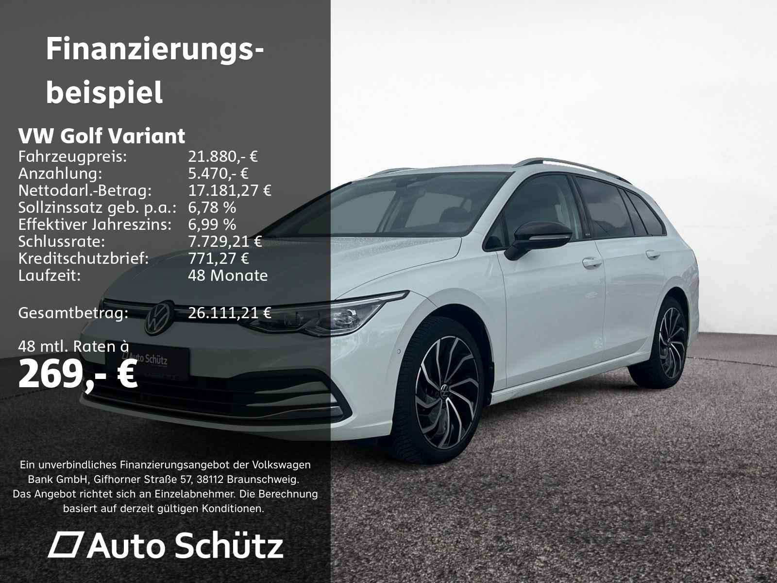 Volkswagen Golf VIII Variant 1.5 eTSI Active+DSG+NAVI+AHK+L