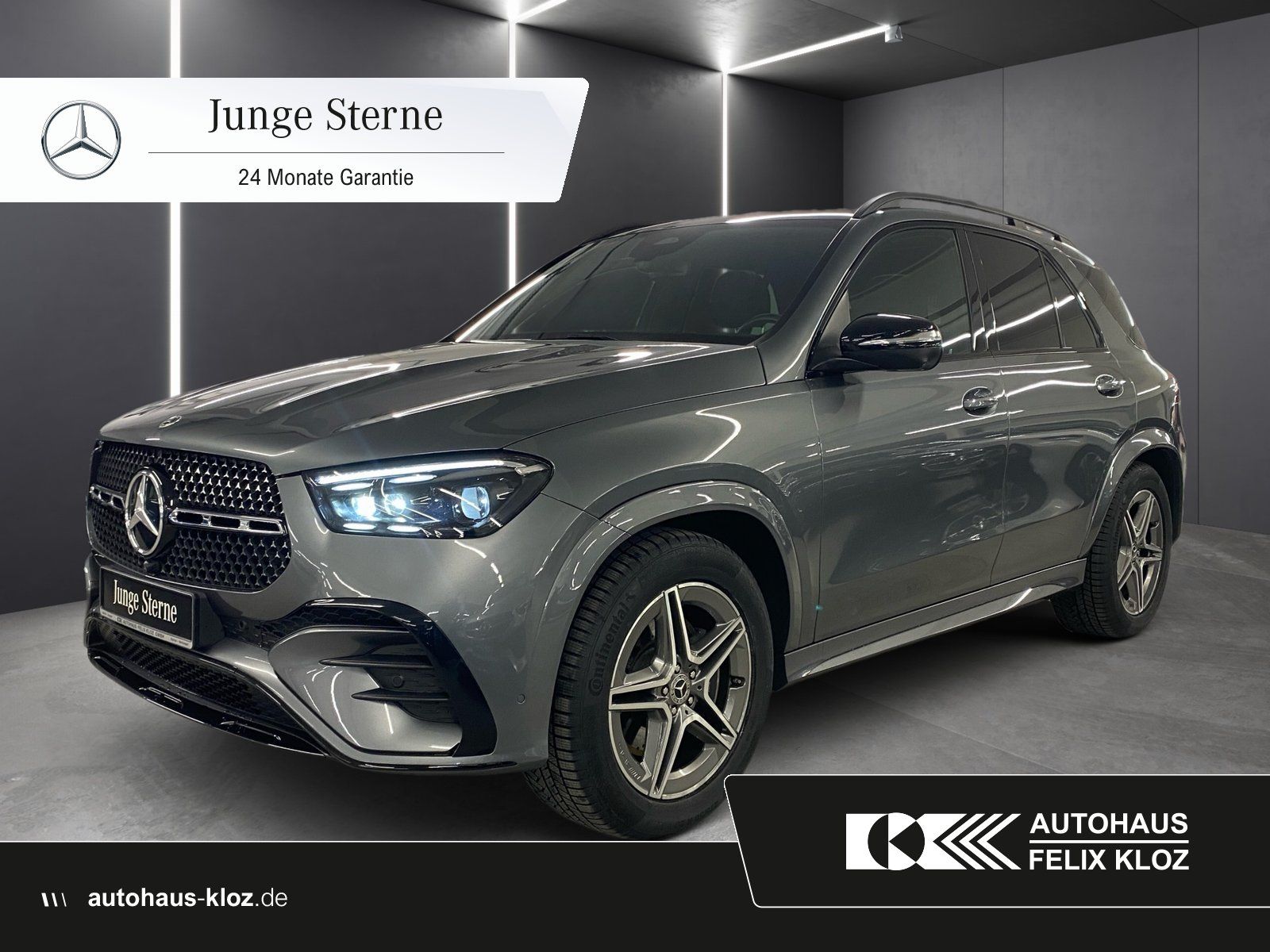 Fahrzeugabbildung Mercedes-Benz GLE 300 d 4M AMG*AHK*Airmatic*Distro*Pano*Burme*