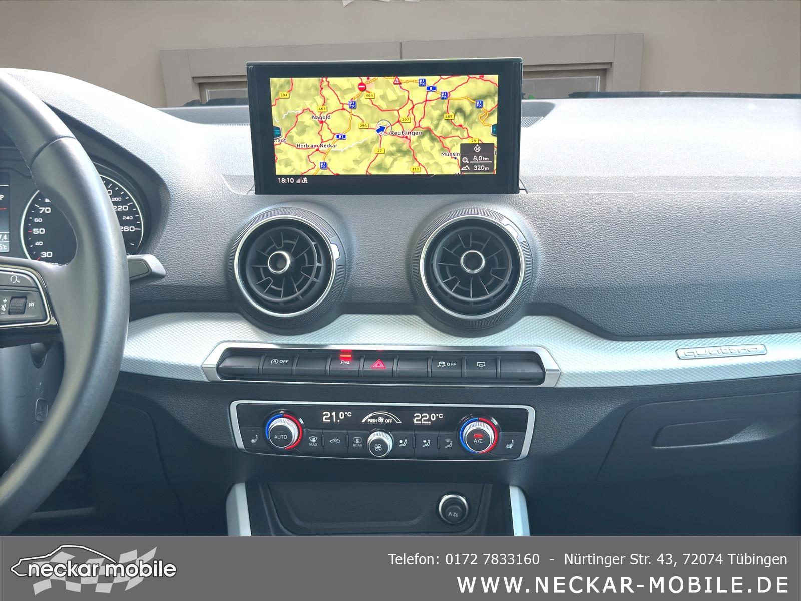 Audi Q2 40 TFSI quattro design Leder LED NAVI KAM PDC, миниатюра 24