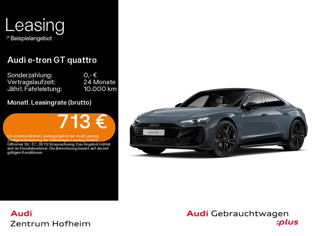 Audi e-tron GT qu*Air*B&O*HUD*Pano*Matrix*Virtual*Nav