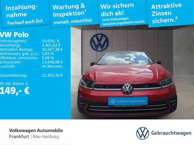Volkswagen Polo 1.0 TSI DSG Style Navi IQ.LIGHT - LED-Matri