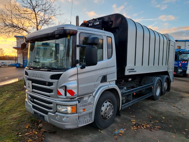 Scania P 320 DB mit FAUN ROTOPRESS 521L