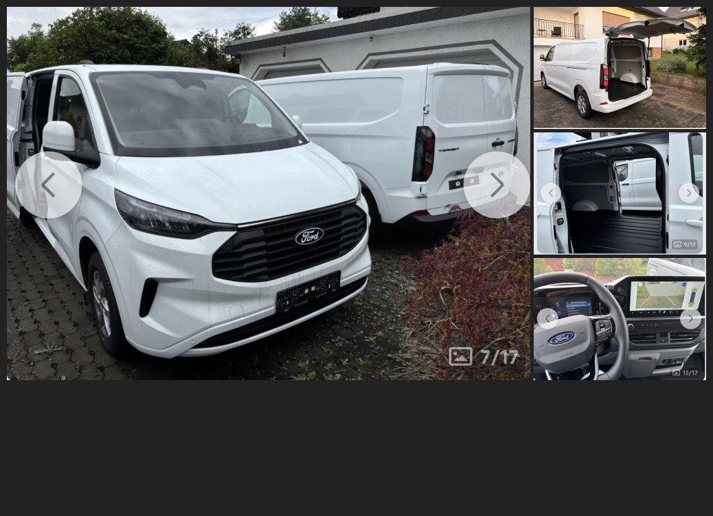 Ford Transit Custom Automatik  320 L2H1 Limited 2x Sc