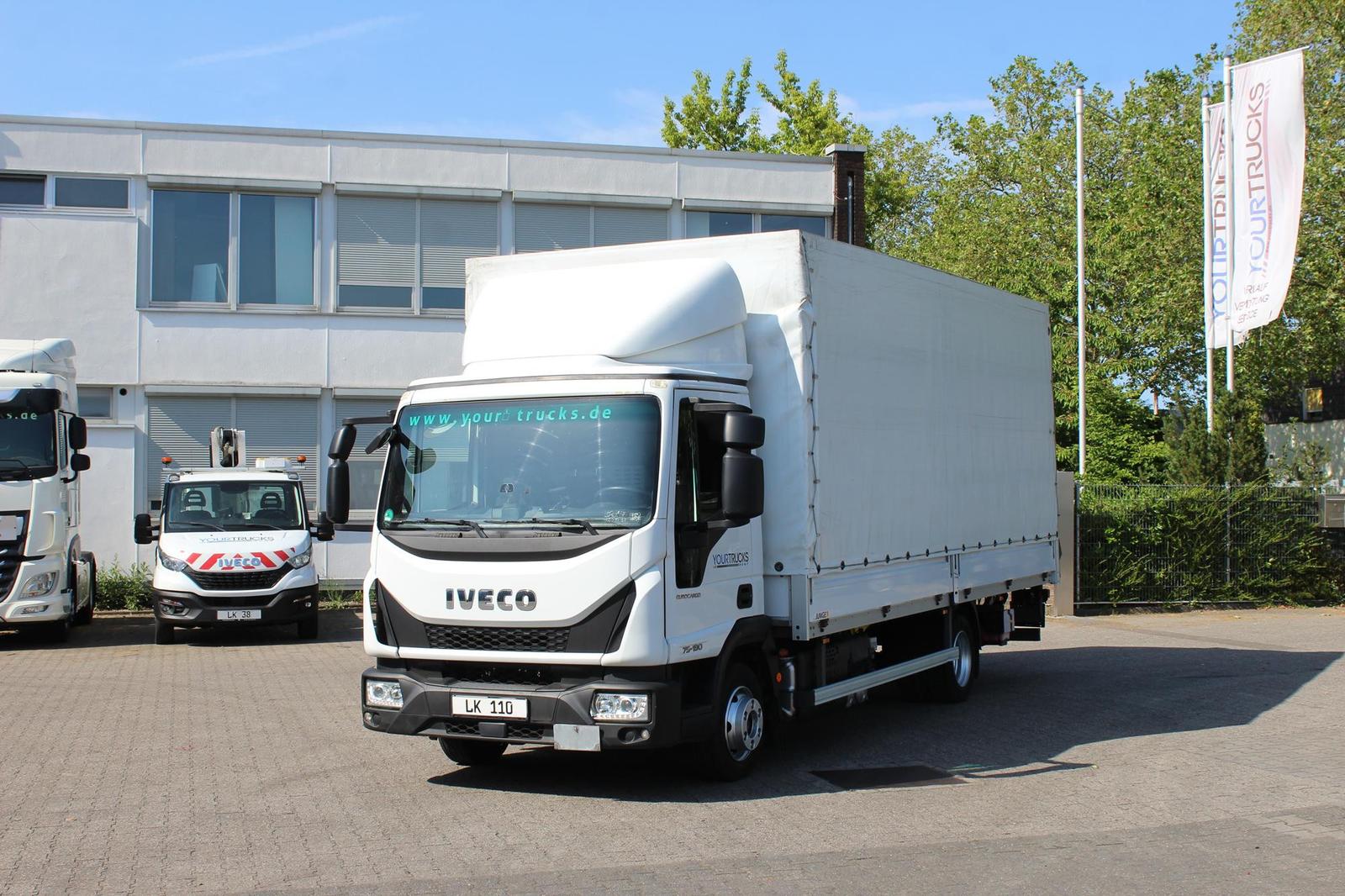 Iveco  75-190 E6 Pritsche-Plane / LDW / LBW / Klima 
