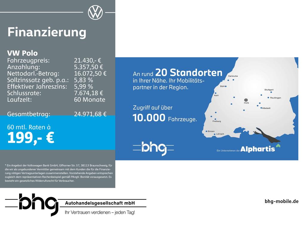 Volkswagen Polo 10 TSI DSG RLINE 2022