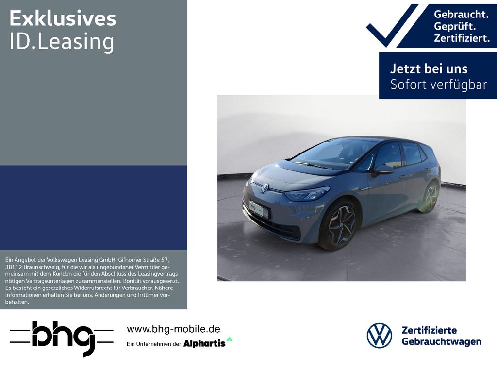 Abbildung Leasingangebot Volkswagen ID.3 Pure Performance