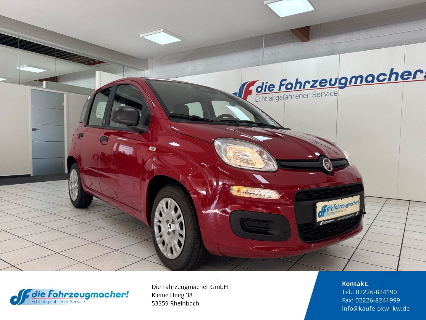 Fahrzeugabbildung Fiat Pandina Hybrid Icon Tempomat Digitales Cockpit D