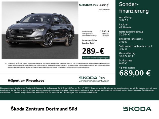 Skoda Octavia Combi 2.0 SPORTLINE 4X4 LM18 E-KLAPPE