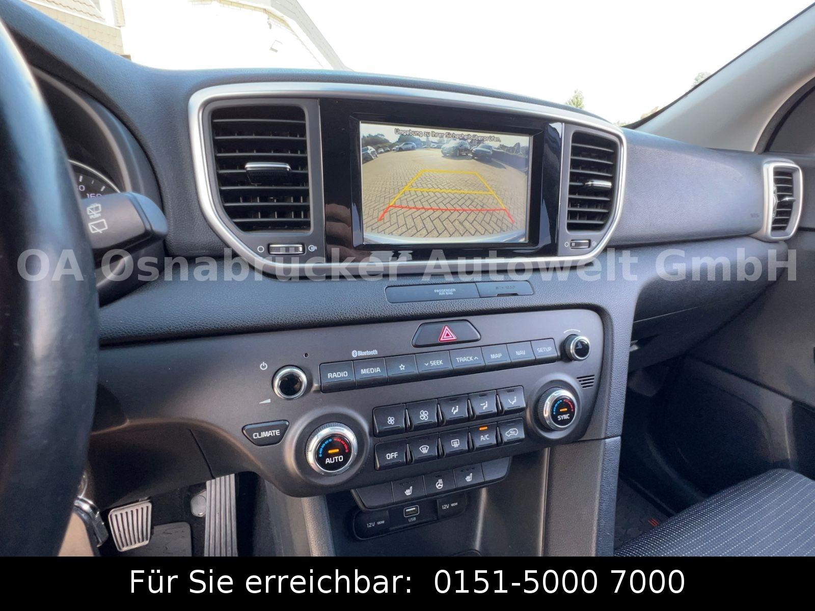 Kia Sportage 1.6CRDi 4x4 Kamera SHZ Navi Tempomat BT