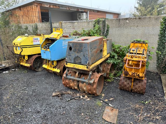 BOMAG 4x Walzen Bomag Wacker