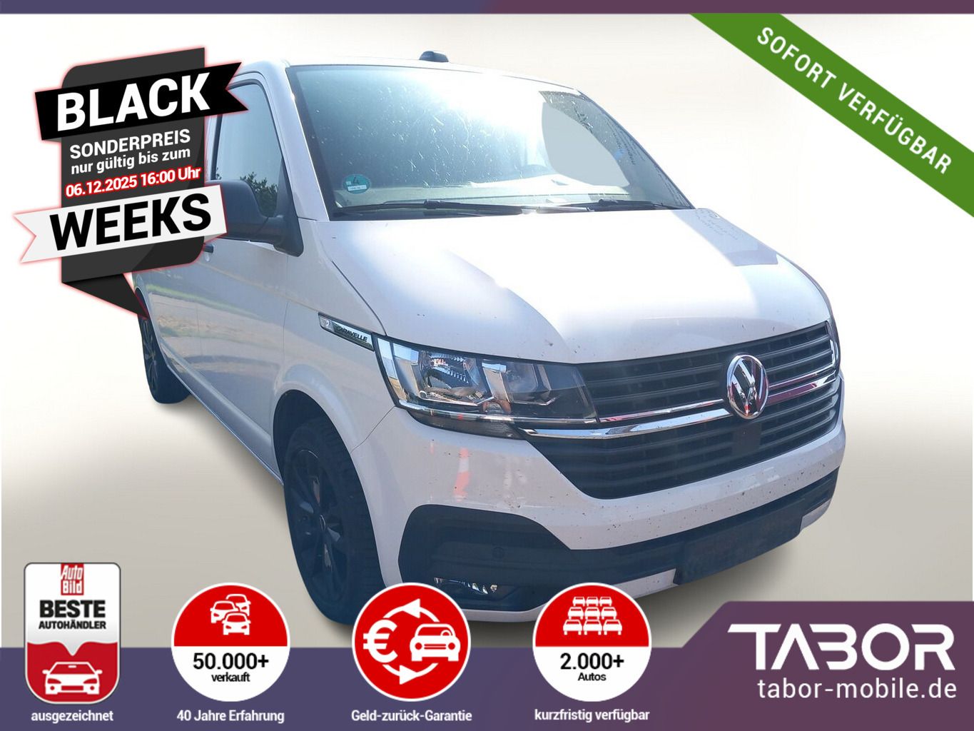 Volkswagen T6.1 Caravelle TDI 150 DSG 8-Sitzer SHZ PDC
