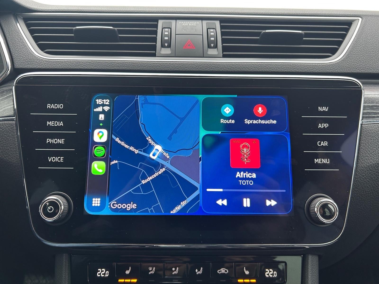 Skoda Superb Style Automatik dig.Cockpit*AHK*Leder*PDC, миниатюра 19