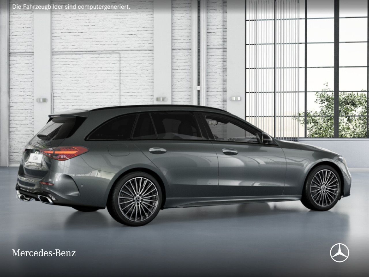 Mercedes-Benz C 220 d T AMG NIGHT PANO 360 AHK BURMESTER 19 foto 15
