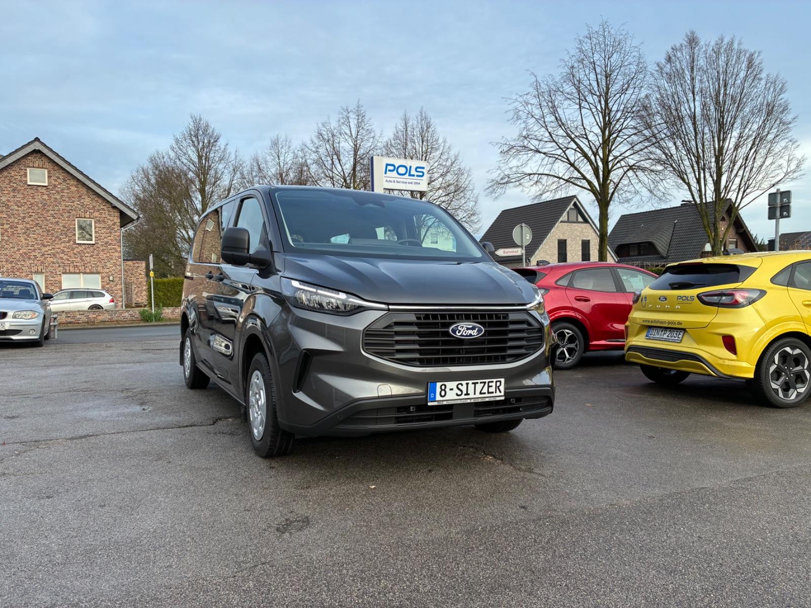 Ford Transit Custom Kombi, 8-Sitzer, Kamera, AHK, LED