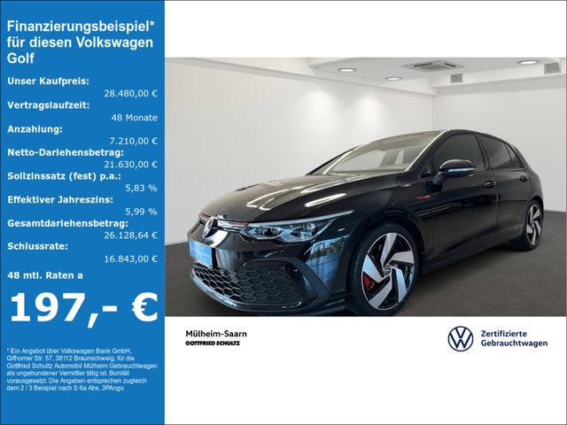 Volkswagen Golf VIII 2.0 TSI DSG GTI LED Navi Sitzheizung A