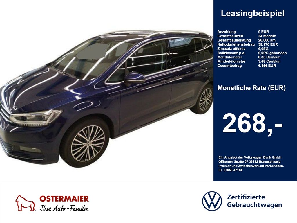 Volkswagen Touran HIGHLINE 2.0TDI 150PS DSG ACC.5J-G.AHK.ST