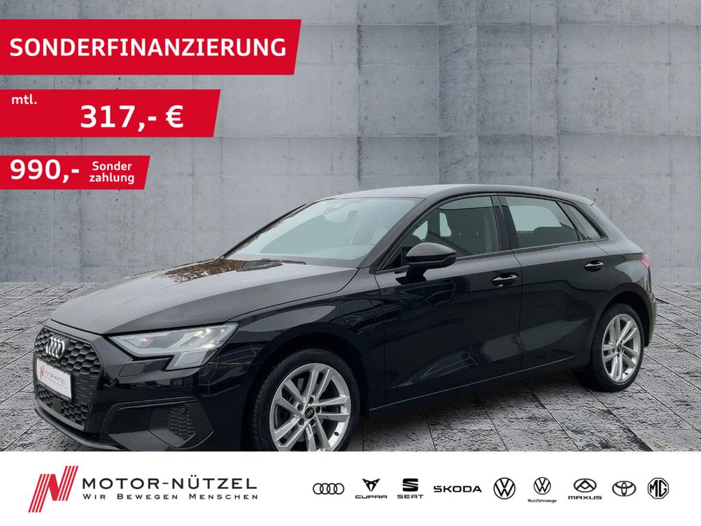 Audi A3 Sportback 40 TFSI e S-TR PDC+GRA+SHZ+17"LM