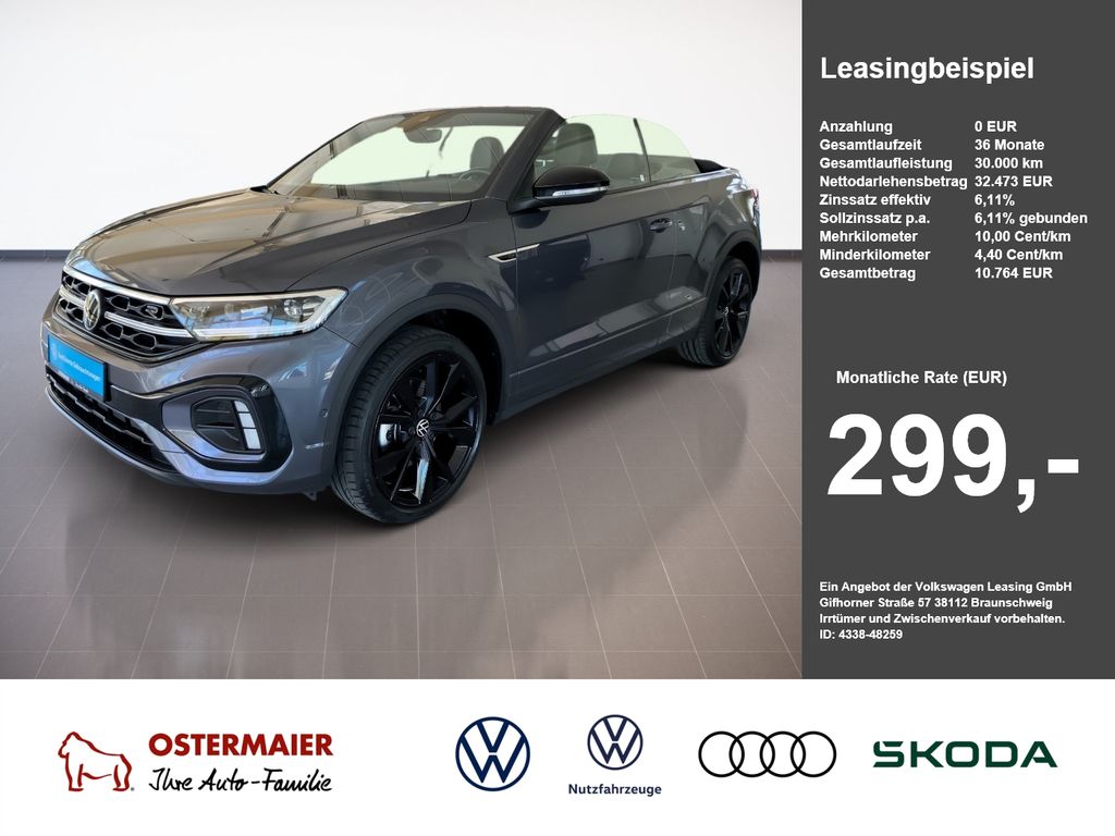 T-Roc Cabriolet R-LINE BLACK STYLE 1.5TSI 150PS