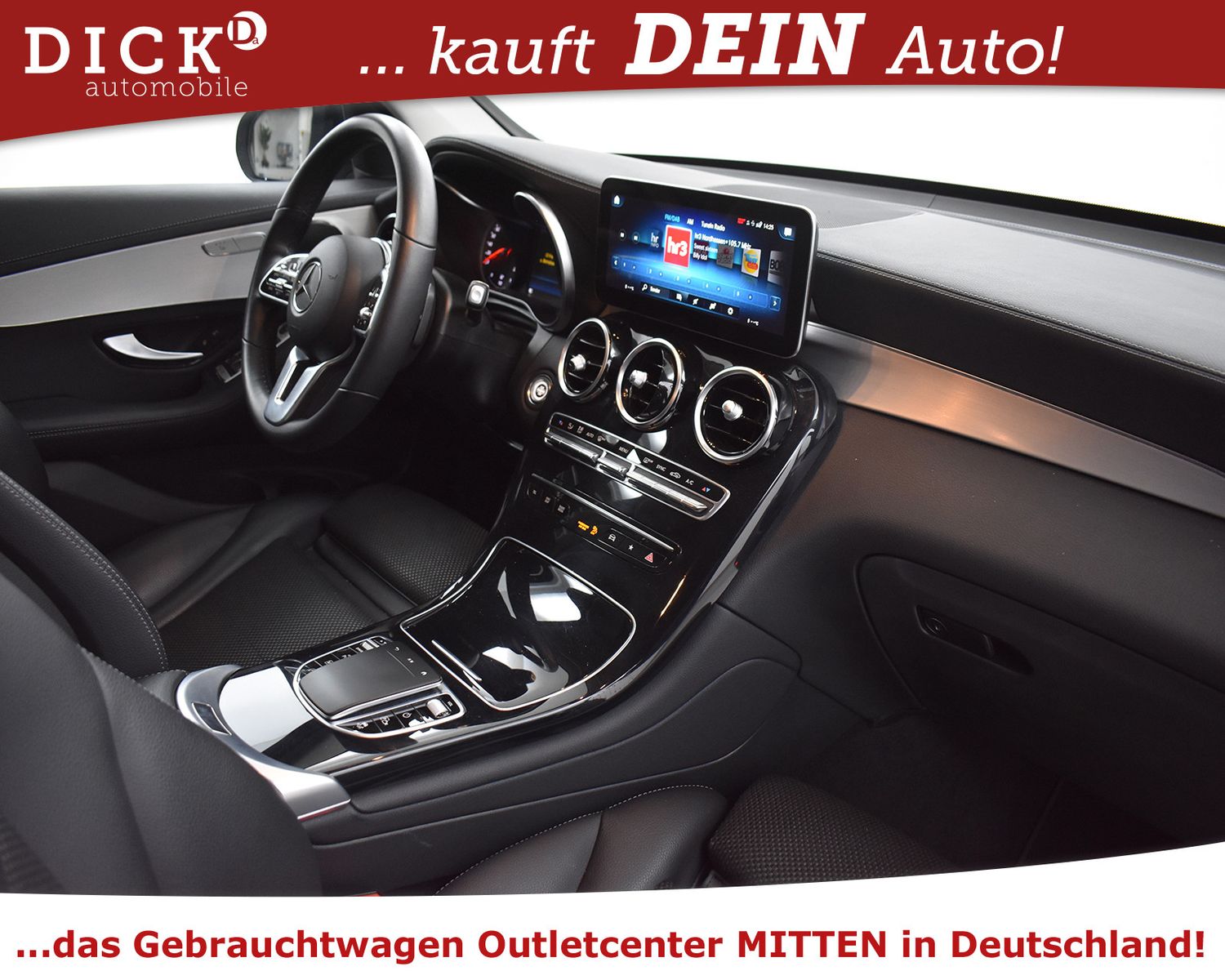 MERCEDES-BENZ GLC 300d 4M Exclus 360"+HEAD+LED+AHK+NAVI+LEDER+ - Image 12