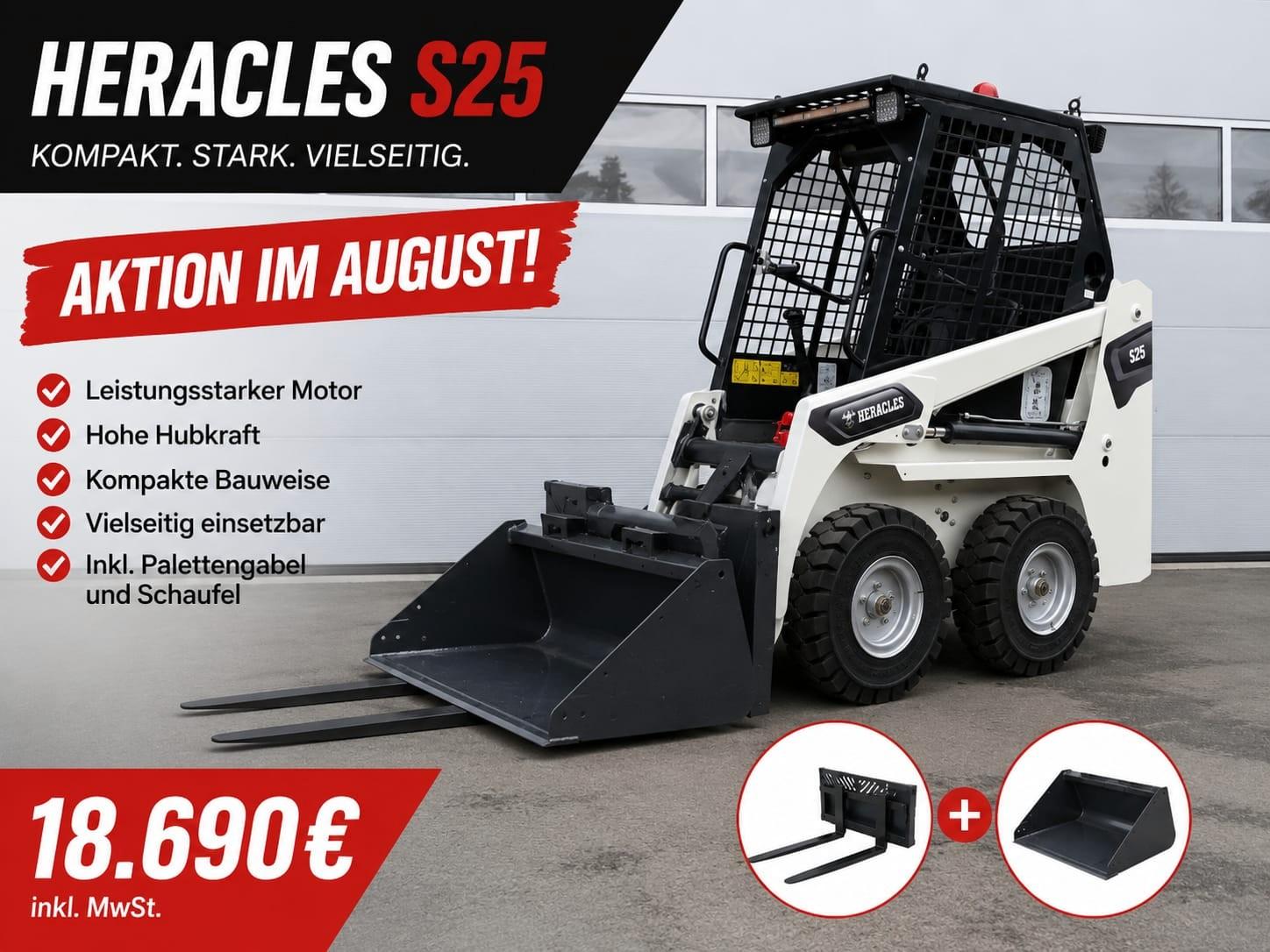 Andere Heracles S25 Kompaktlader Minilader