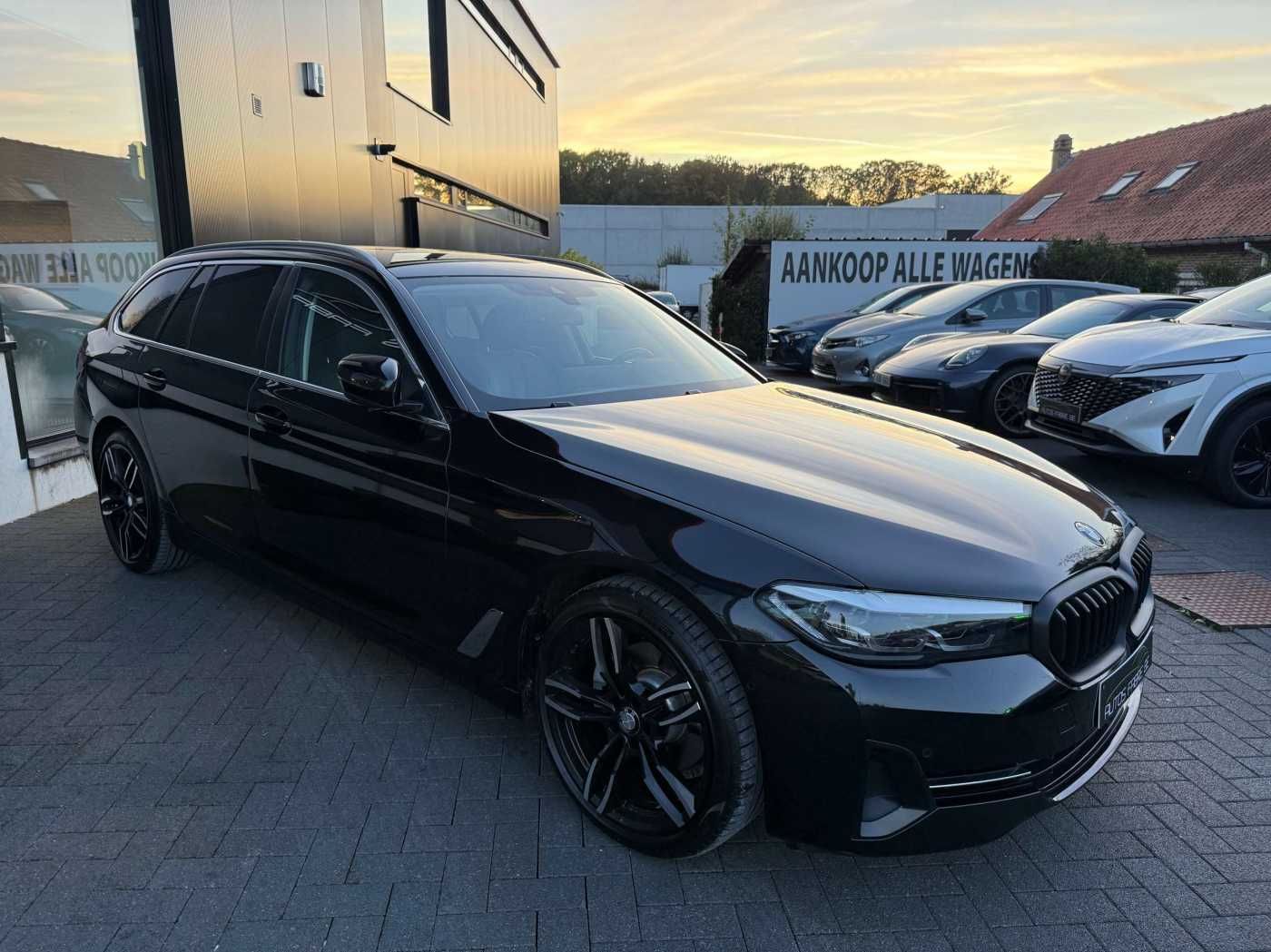 BMW 518 dA Break Sport Pack Automaat GPS Led Camera imagem 3