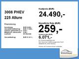 Peugeot 3008 PHEV 225 Allure Pack ACC+Navi+360+Totwinkel - Peugeot mit Hybrid-Antrieb