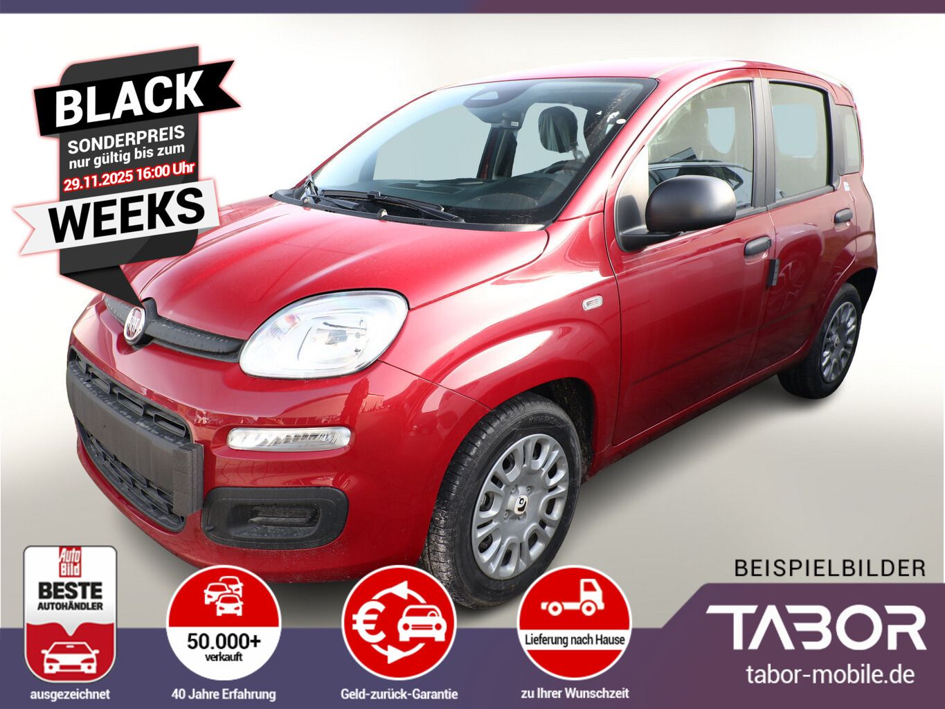 Fiat Panda MHEV 70 5"-DAB Temp PDC DigCo UVP-28%*