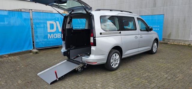 Volkswagen Caddy Life Maxi Heckausschnitt Rollstuhl