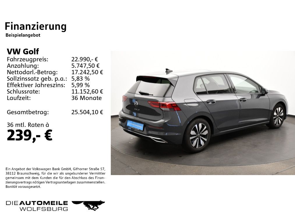 Volkswagen Golf 8 VIII 2.0 TDI DSG Move HeadUp Pano AHK LED foto 2