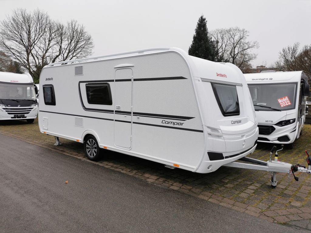 Dethleffs, Camper 540 QMK 90 Jahre Paket+Etagenbetten 