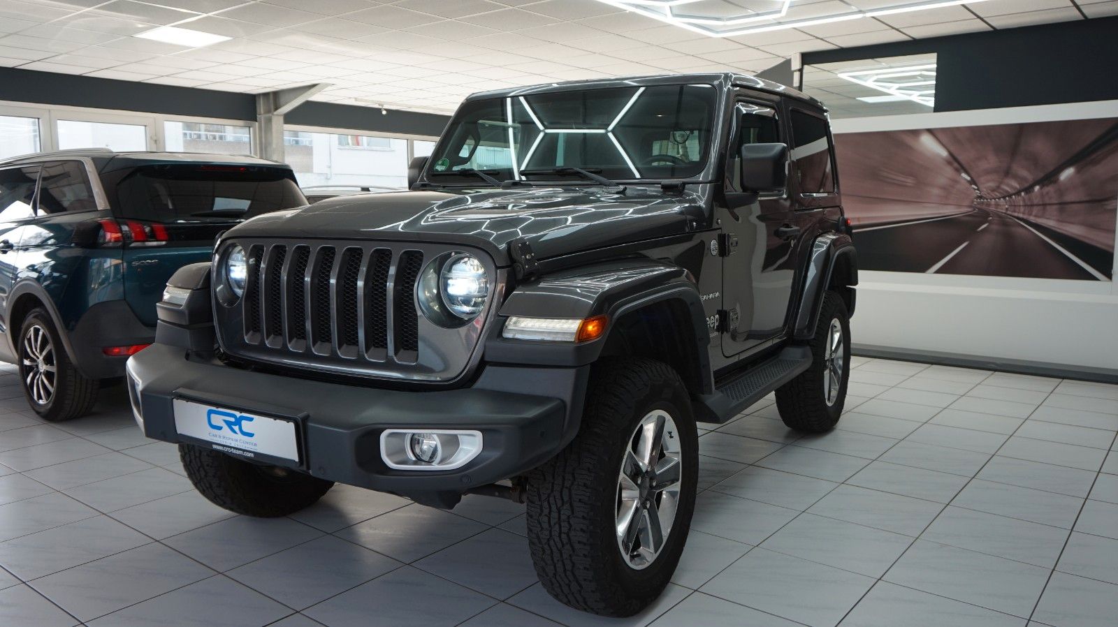 Fahrzeugabbildung Jeep Wrangler Unlimited Sahara TÜV neu Cabrio